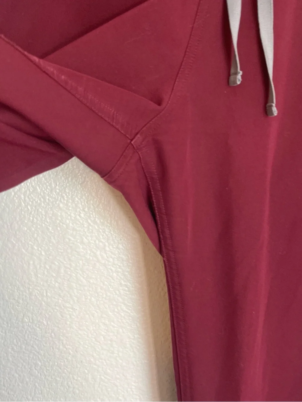 Figs Burgundy Pisco Basic Scrub Pants Size L 066